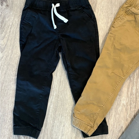 Cat & Jack Kids Joggers - Black, Tan, and Gray - Picture 2 of 7